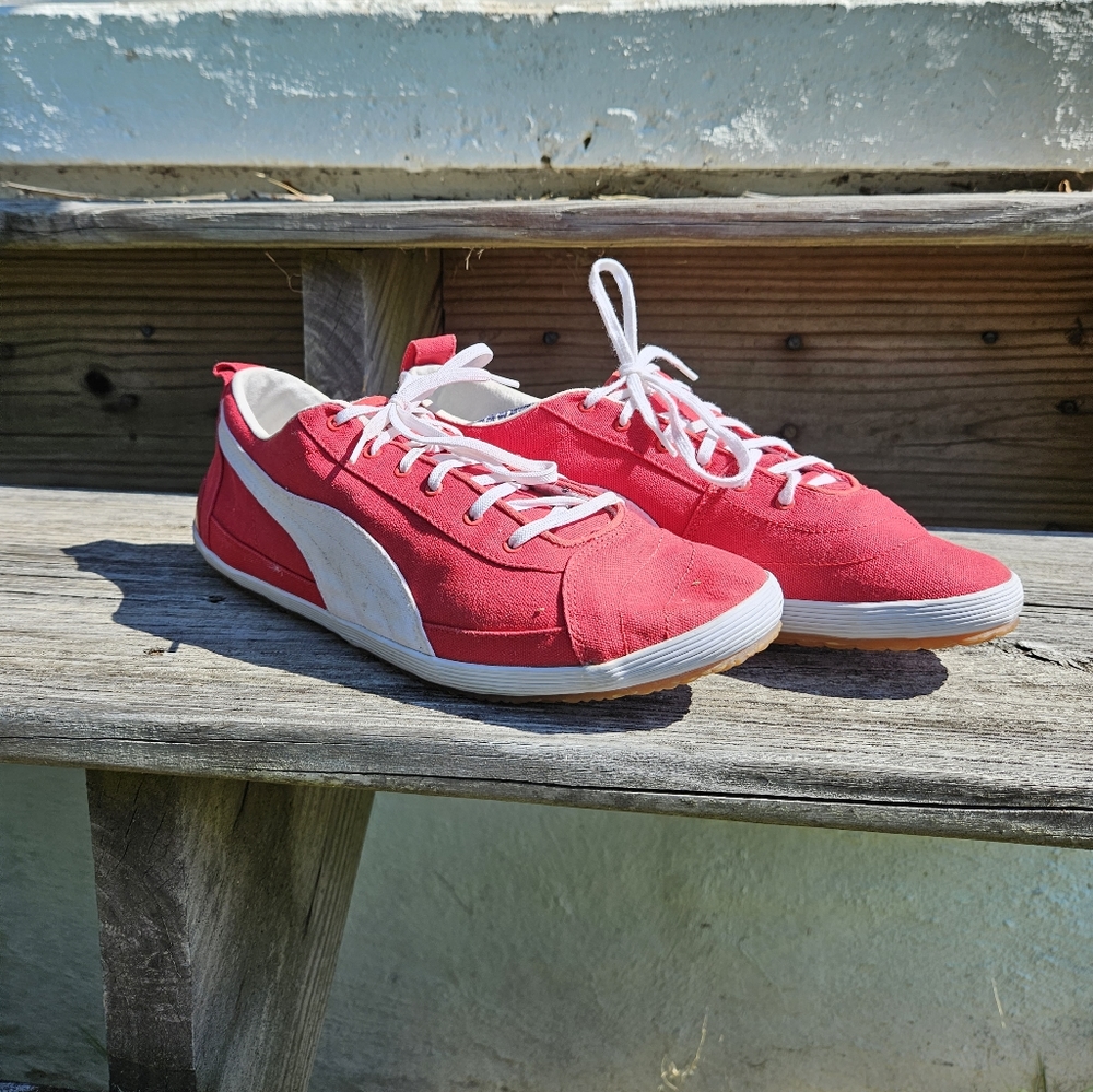 Mens PUMA Serve Pro Sz 12 Red Shoes